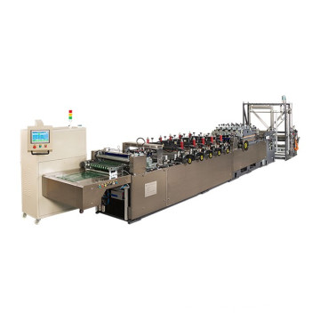 High speed plastic bag making machine